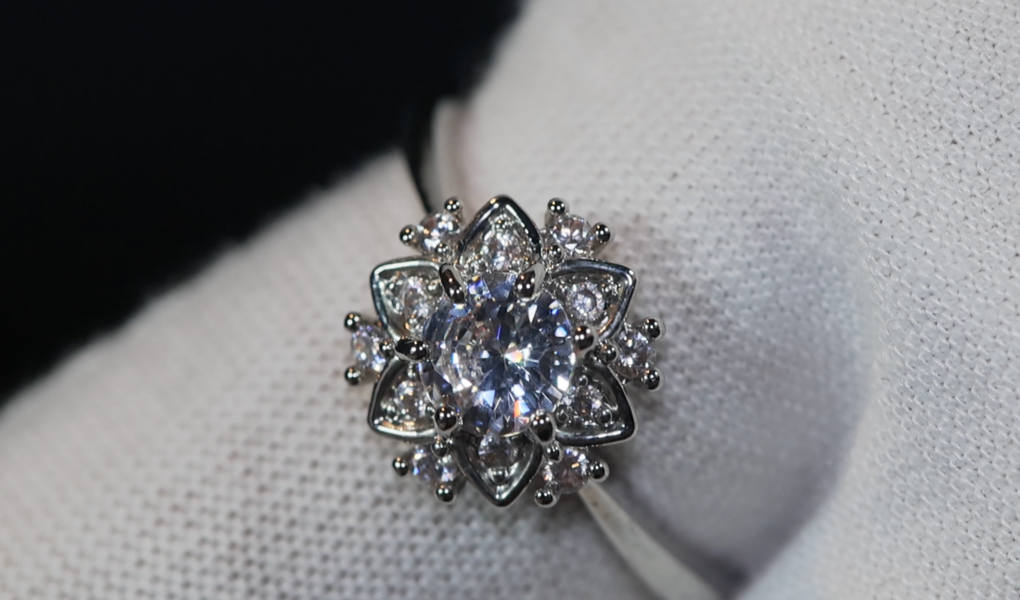 Diamond Snowflake Ring | Snowflake Ring | Charm Ring | Star Ring | Diamond Star Ring | Charm Ring | Flower Ring | Diamond Flower Ring