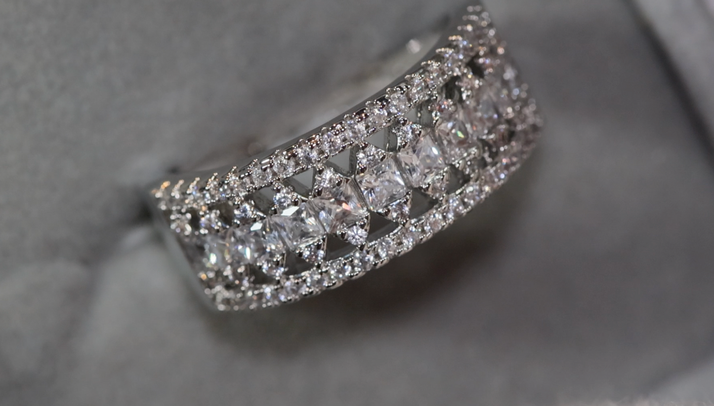 Womens diamond ring, womens engagement ring, womens wedding ring, womens promise ring