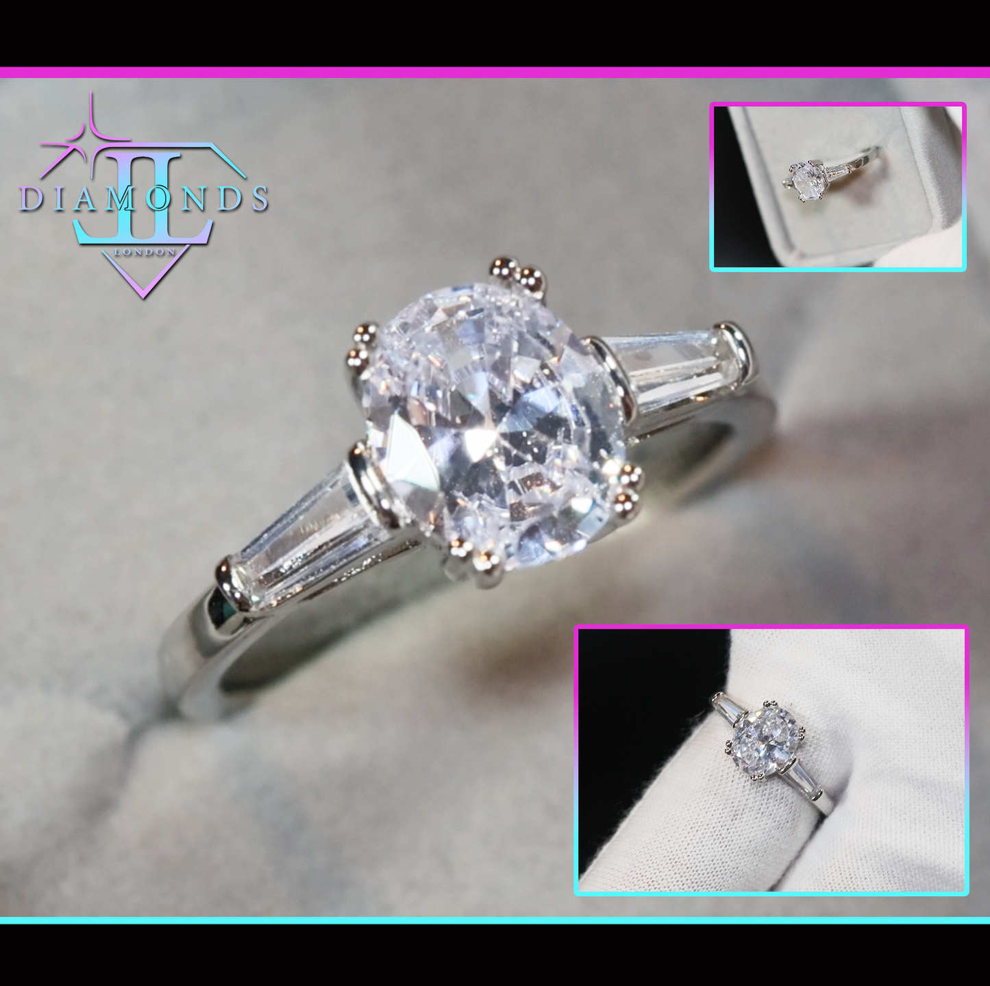 Oval Engagement Ring