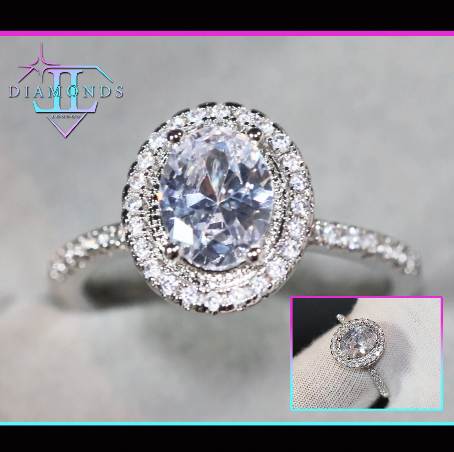 Oval Engagement Ring