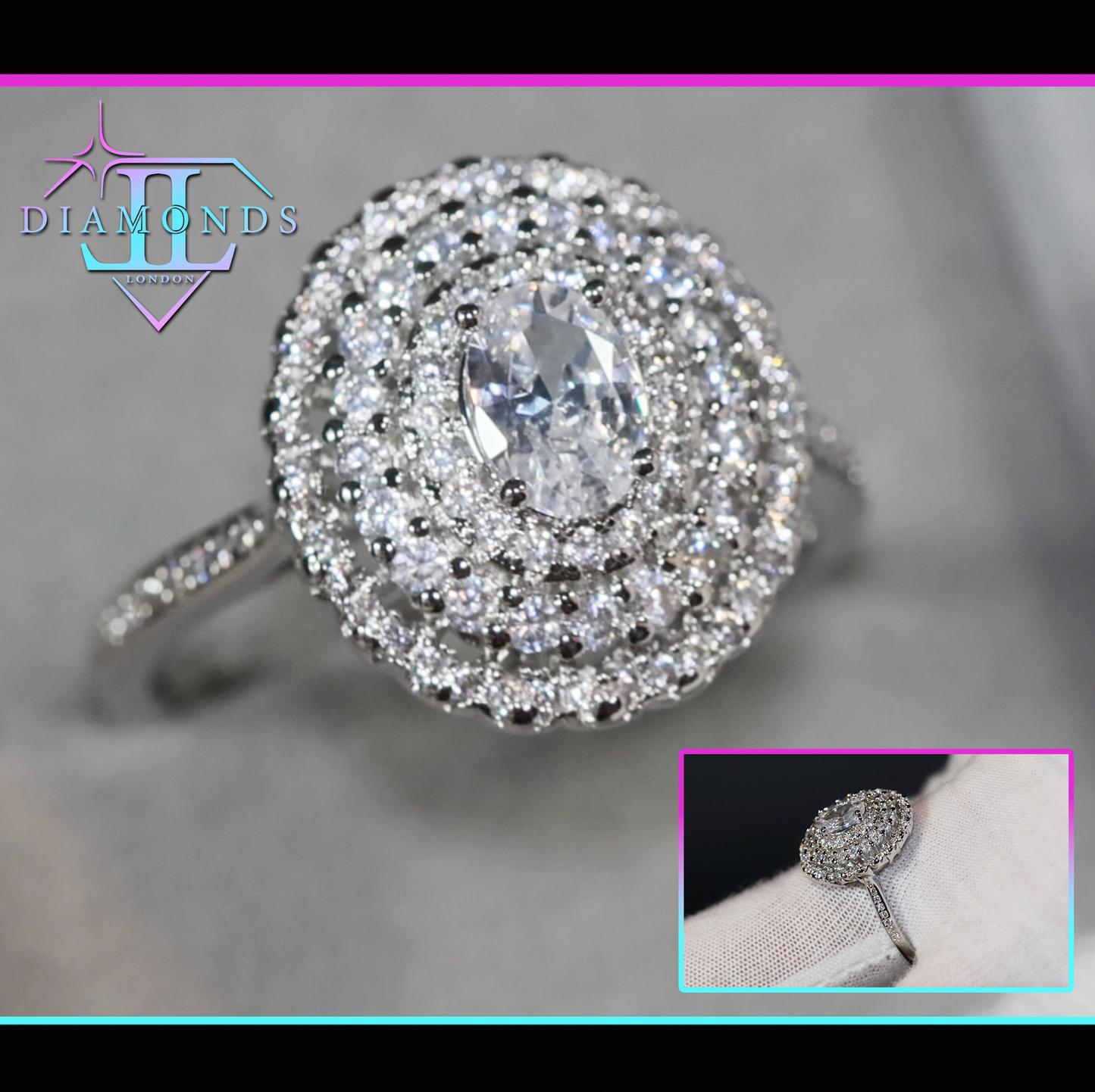 Oval Engagement Ring