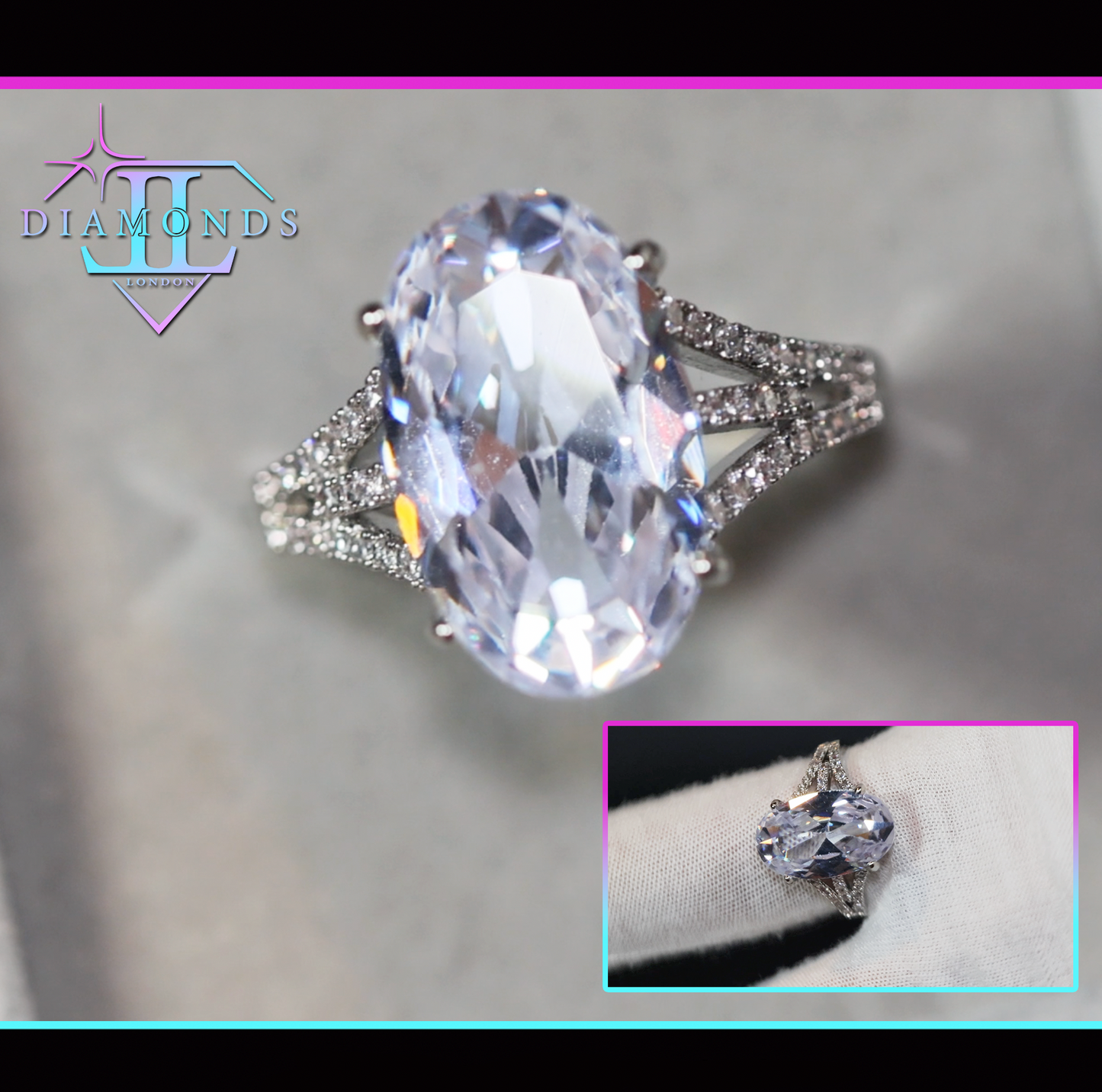 Oval Engagement Ring