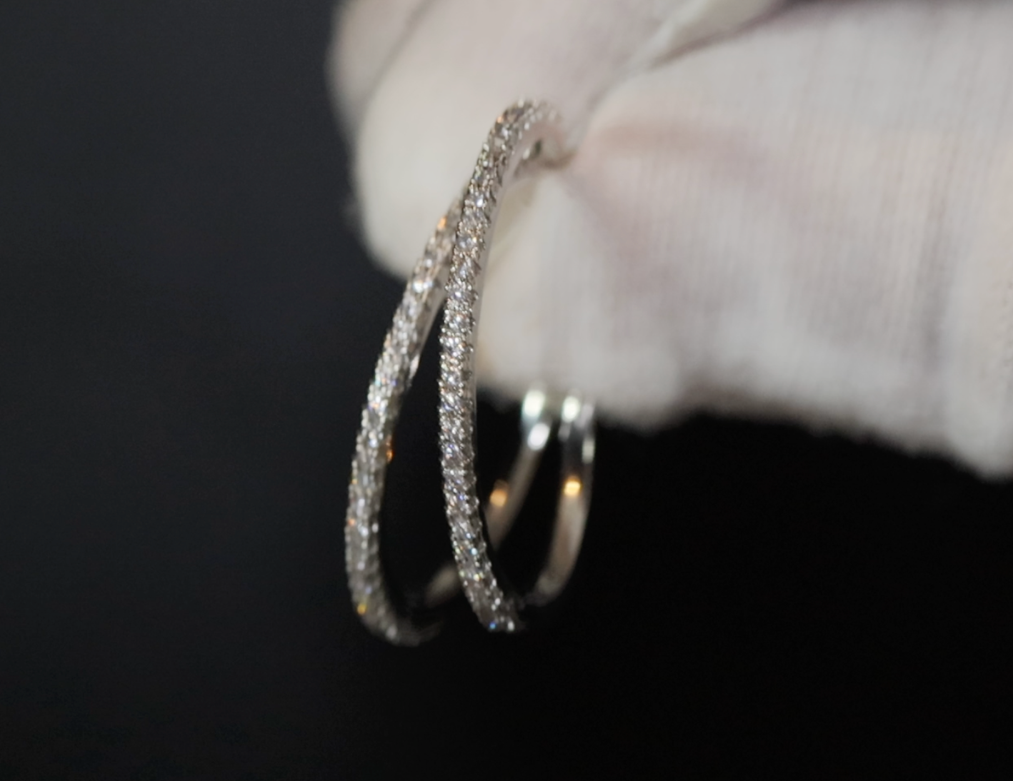 Womens Diamond Earrings | Diamond Hoop Earrings