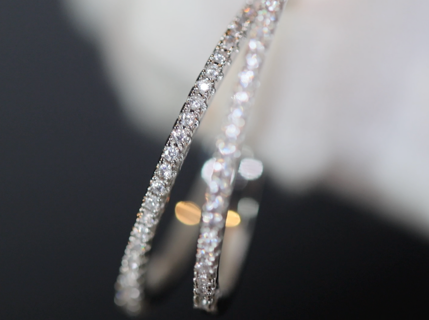 Womens Diamond Earrings | Diamond Hoop Earrings