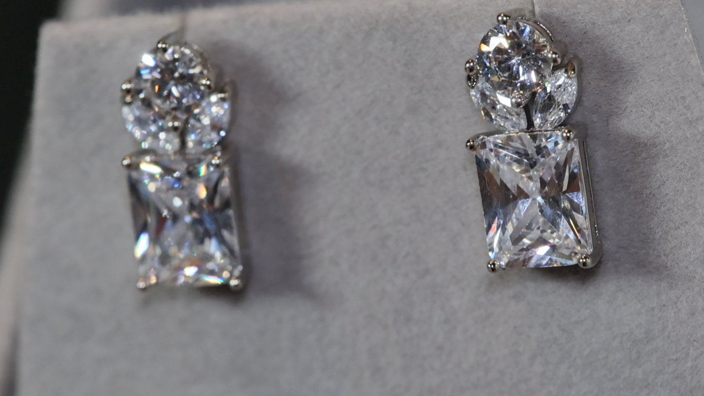 Classy Diamond Earrings