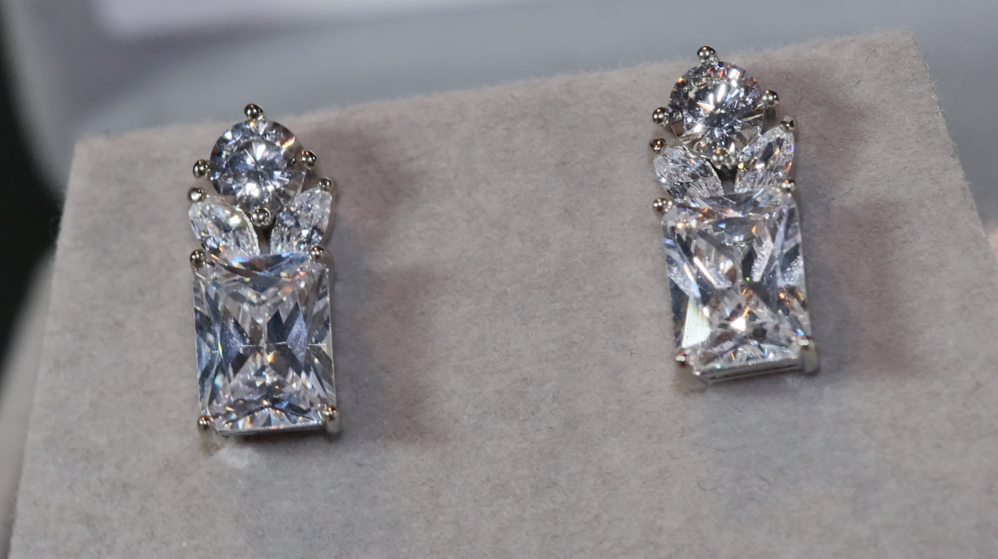 Classy Diamond Earrings