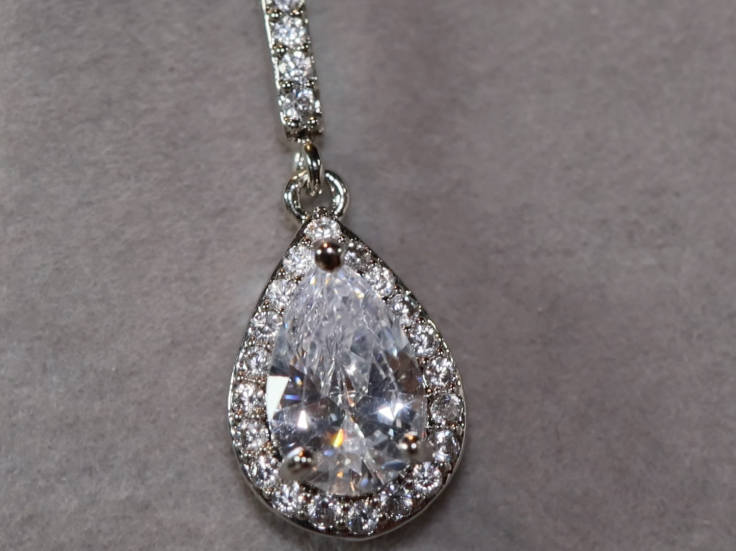 Teardrop Earrings | Womens Diamond Earrings | Pear Shape Earrings