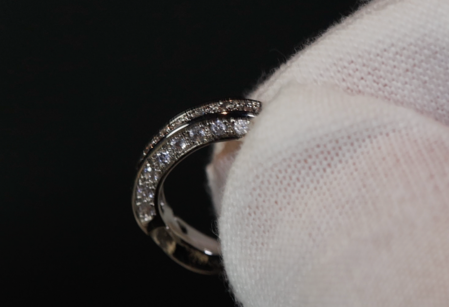 Womens Diamond Hoop Earrings | Hoop Earrings | Womens Earrings