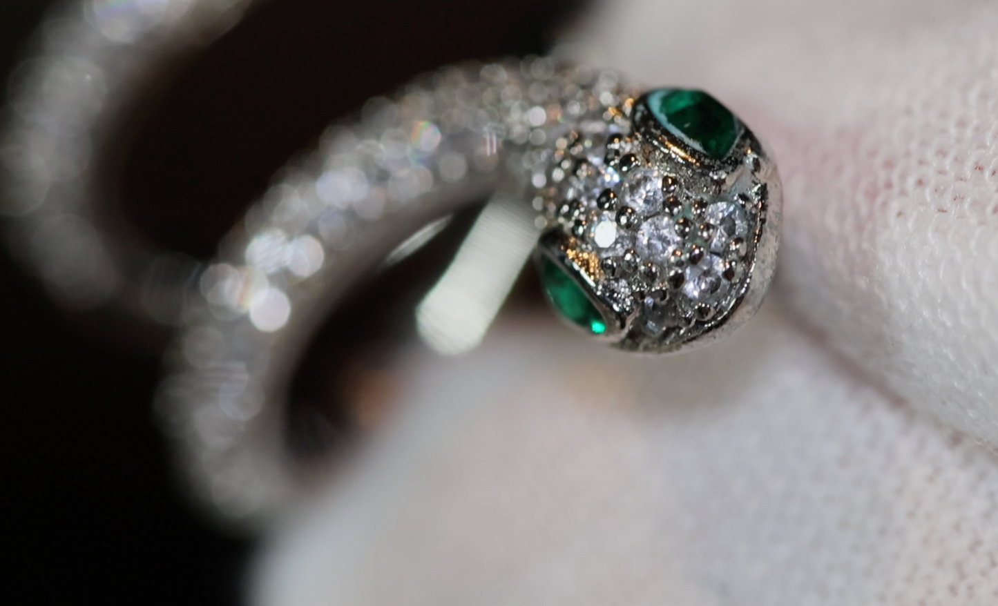 Diamond Snake Earrings | Womens Snake Earrings | Snake Earrings