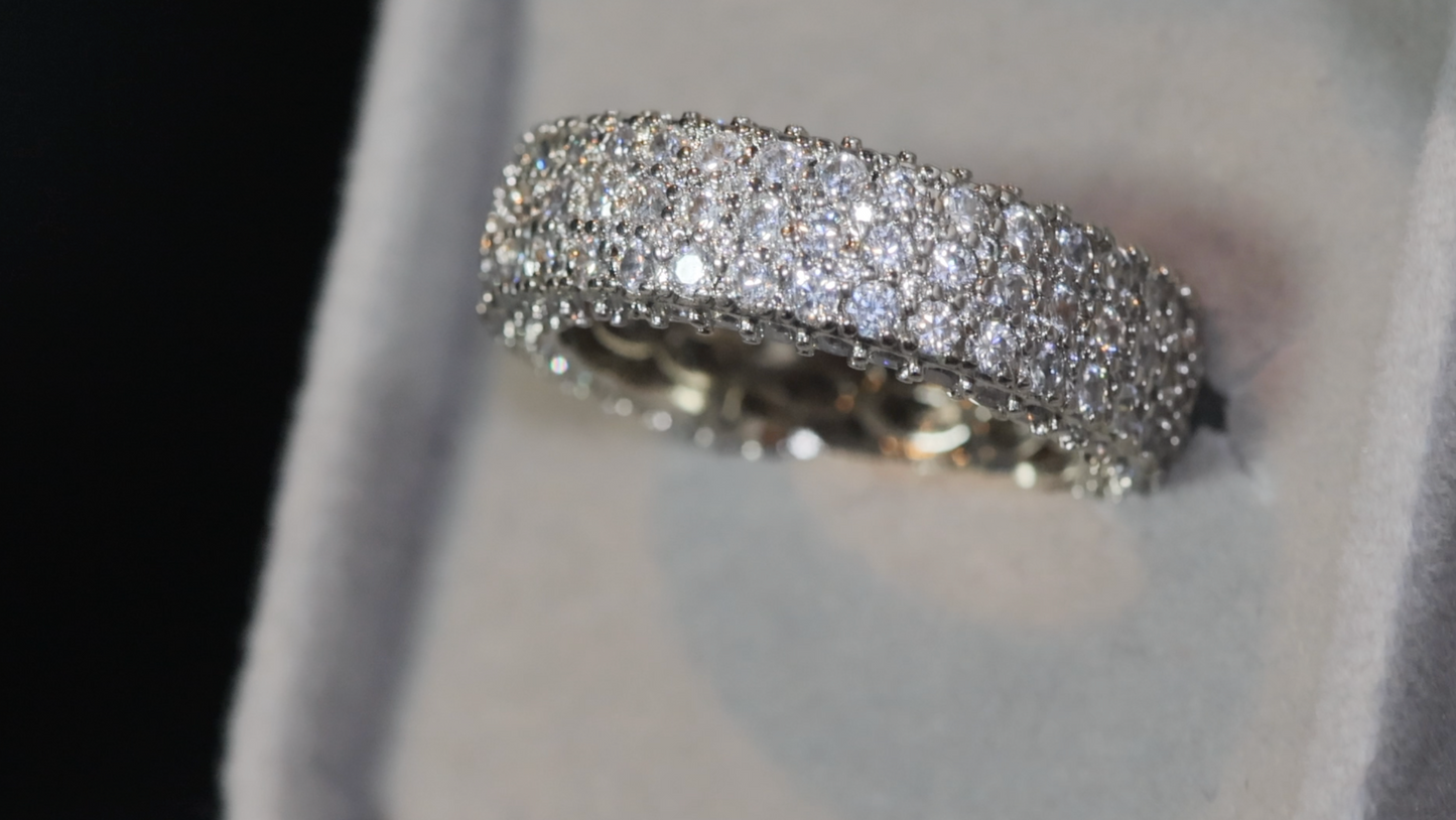 Baguette Eternity Ring | Baguette Ring | Eternity Ring