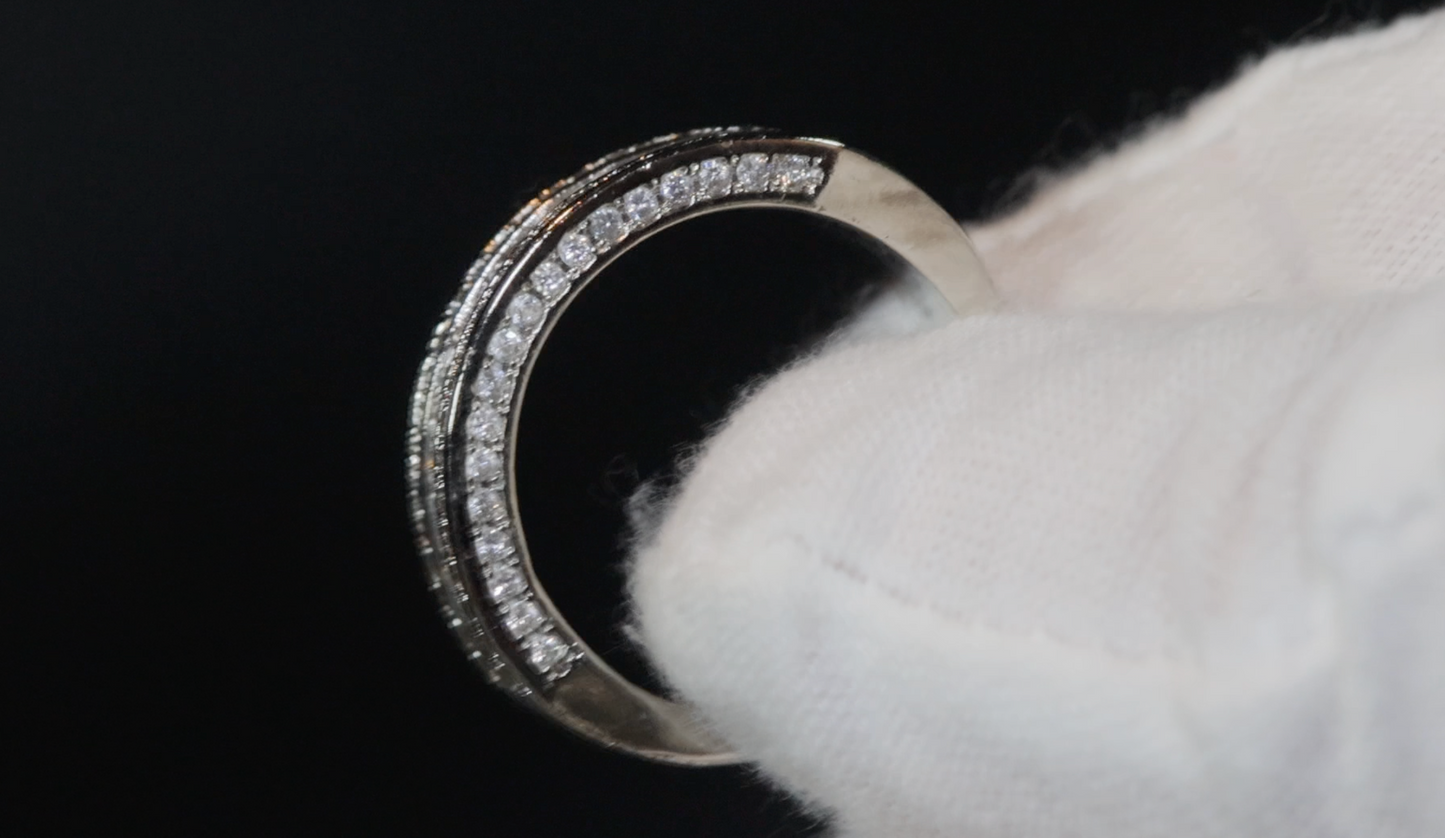 Princess Cut Ring | Mens Wedding Ring | Womens Engagement Ring