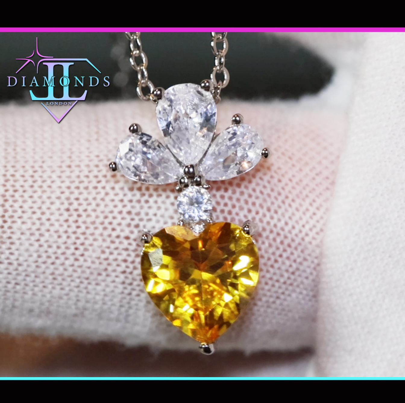Diamond Heart Pendant