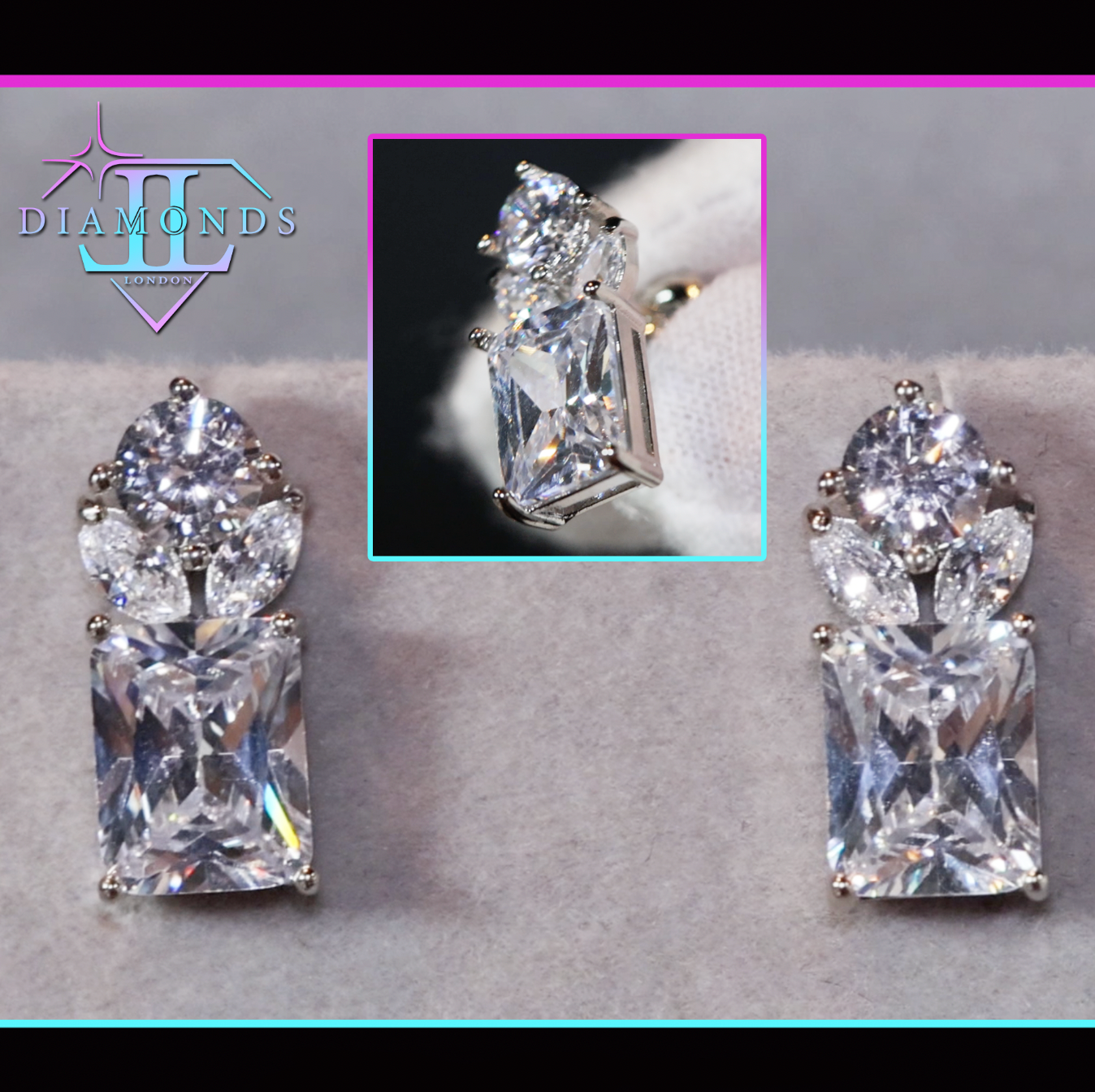 Classy Diamond Earrings