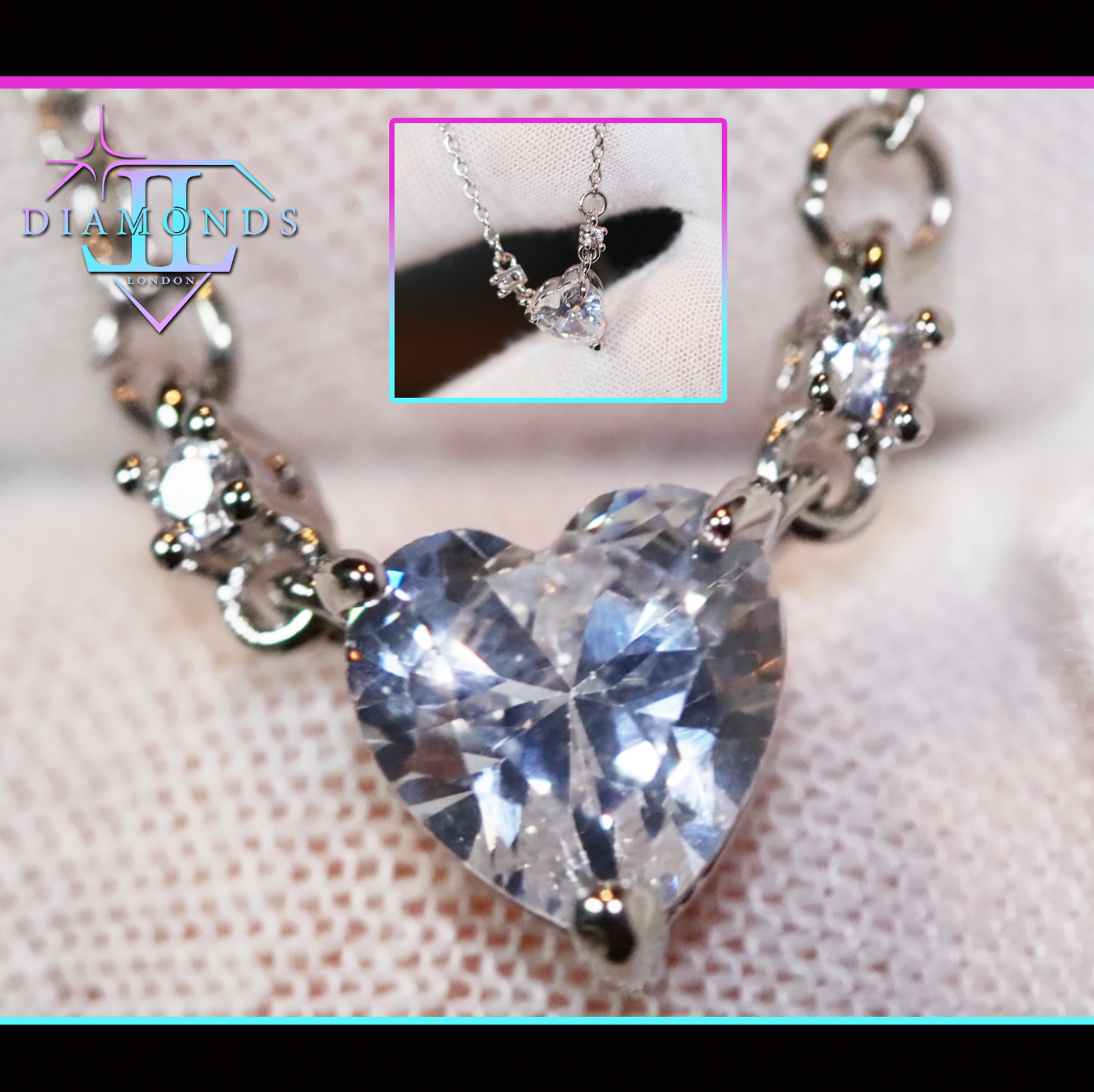 Diamond Heart Pendant