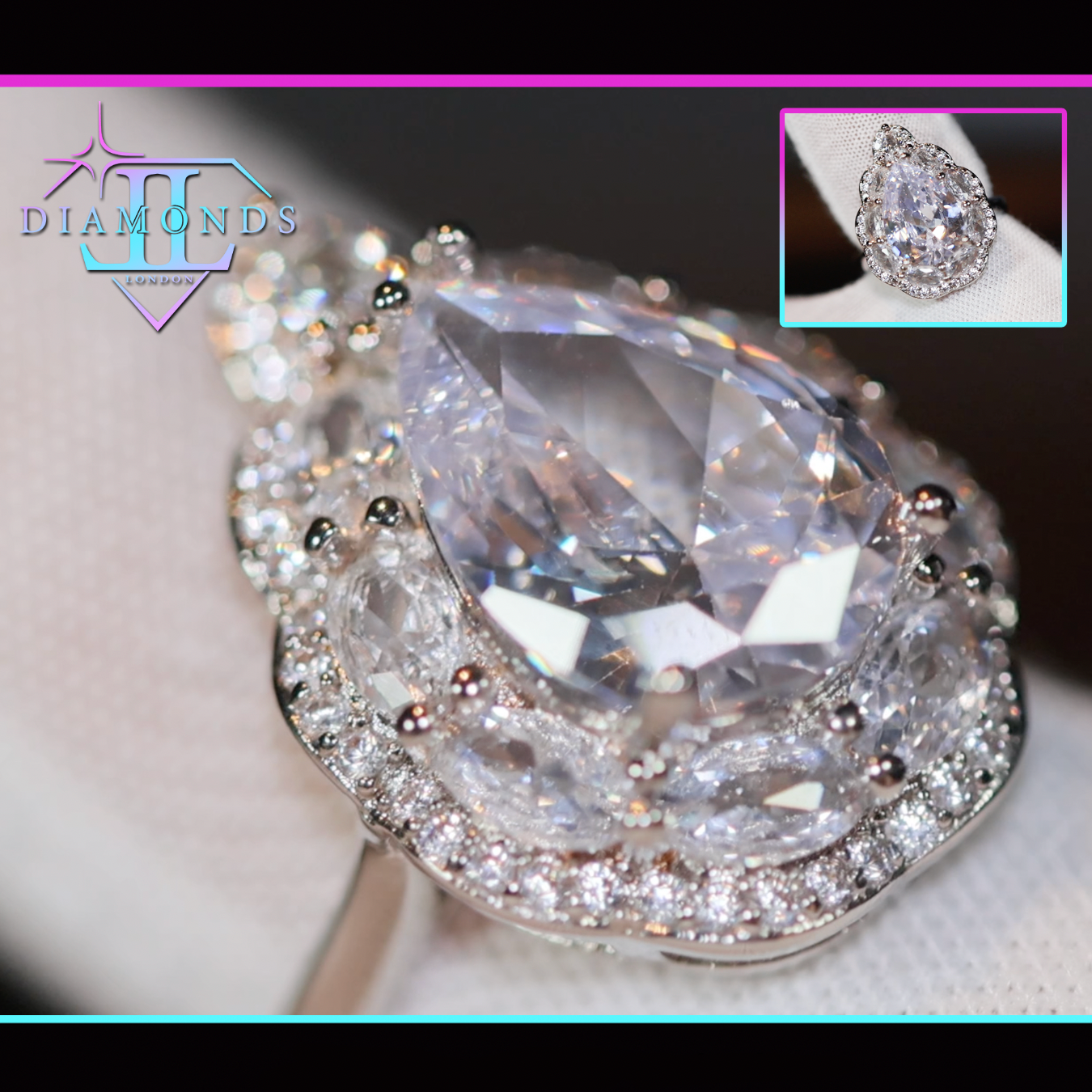 pear engagement ring