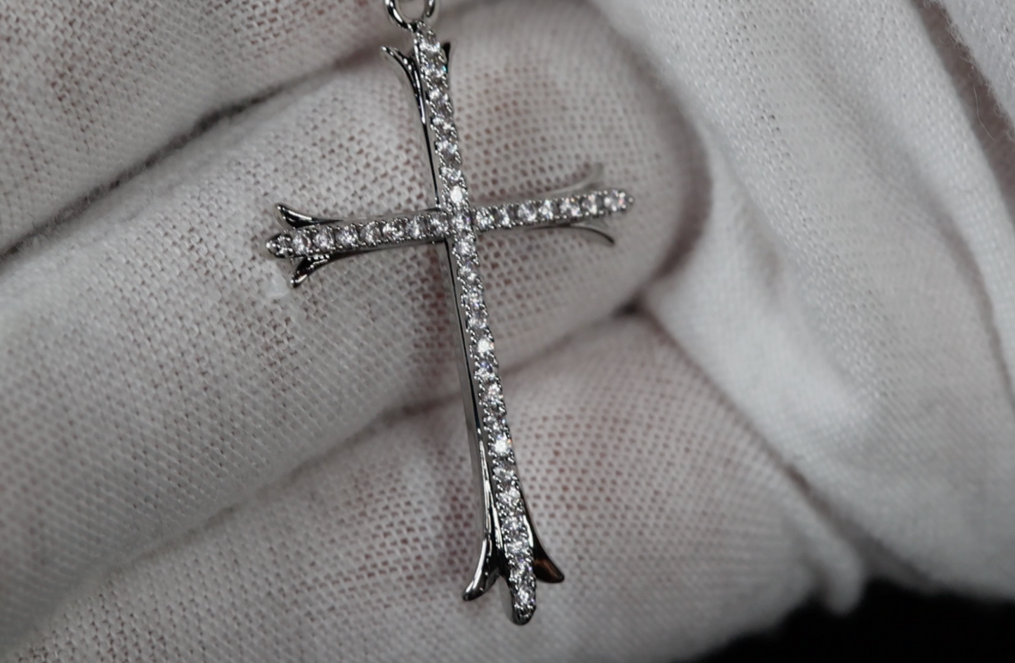 Womens Diamond Cross Pendant | Womens Cross Necklace