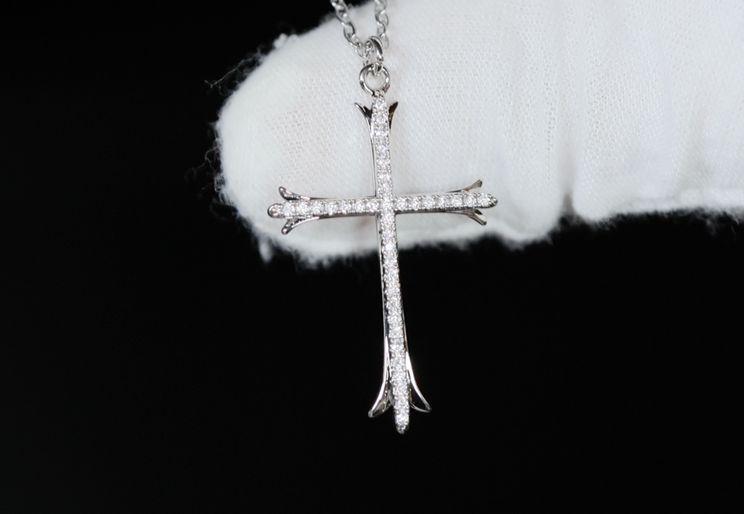 Womens Diamond Cross Pendant | Womens Cross Necklace