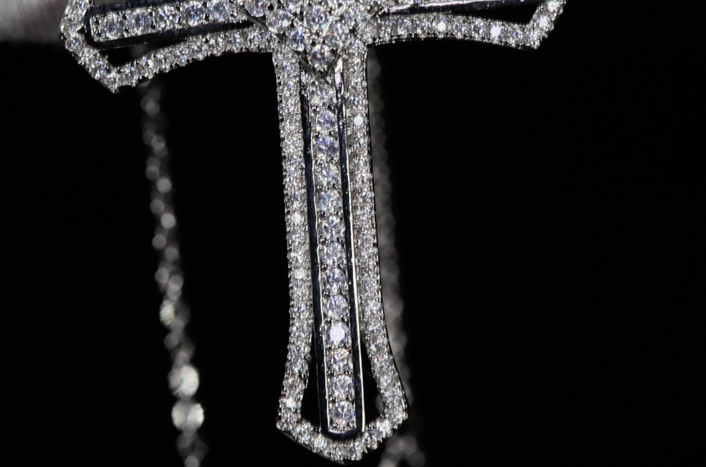 Cross necklace for Men | Cross Necklace Women | Iced Cross Pendant