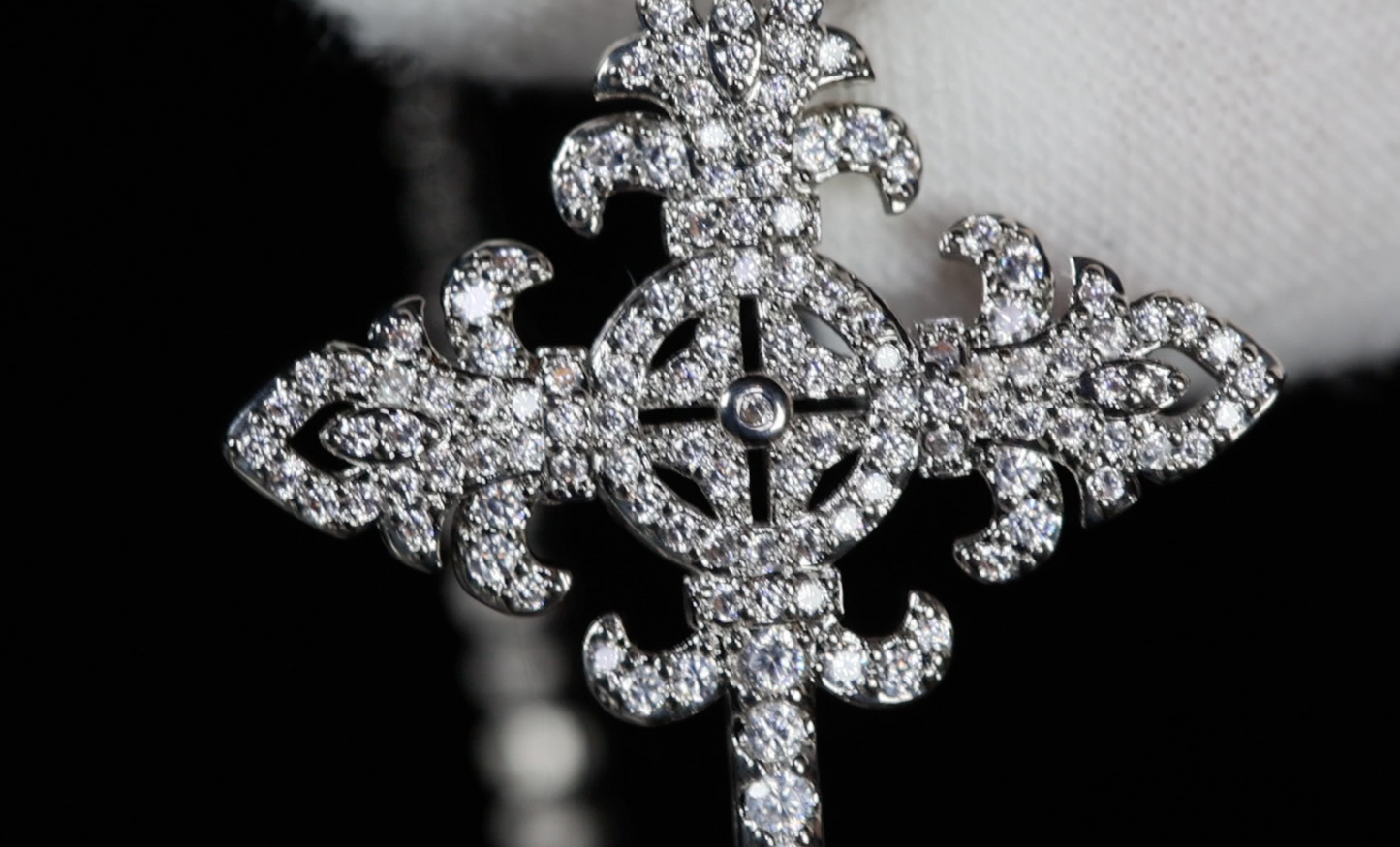 Womens Cross Necklace | Cross Pendant and Necklace | Womens Diamond Cross Pendant