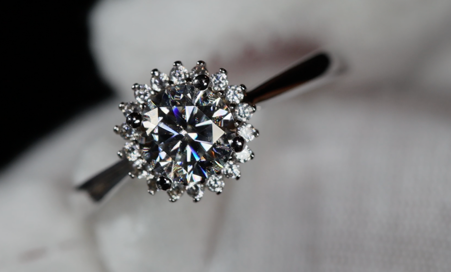 White Gold Diamond Wedding Ring