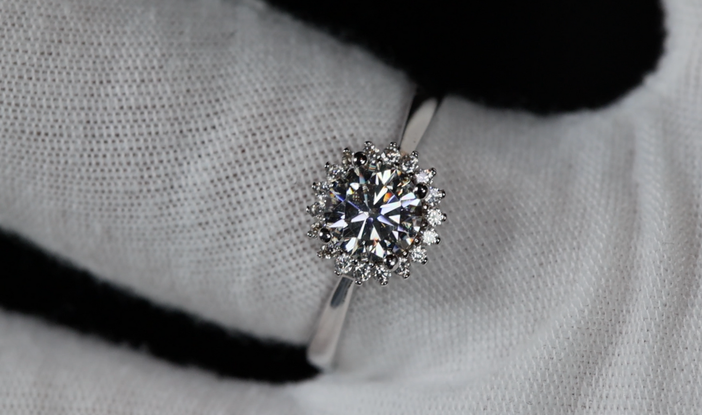 White Gold Diamond Engagement Rings