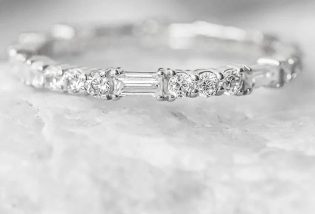 Womens Engagement Ring | Mens Wedding Ring | Eternity Ring