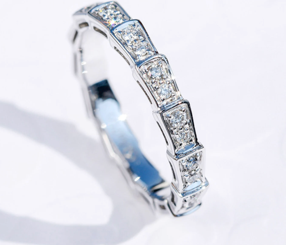 Womens Engagement Ring | Womens Wedding Ring | Eternity Ring