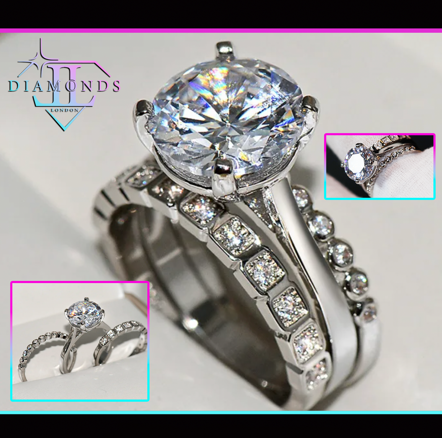 Womens Wedding Ring Set