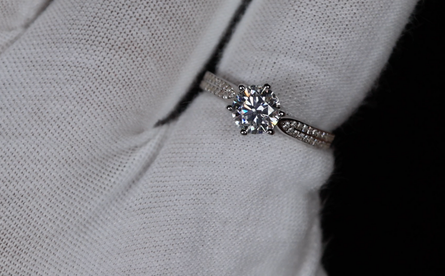 Womens Engagement Ring | Moissanite Ring For Women