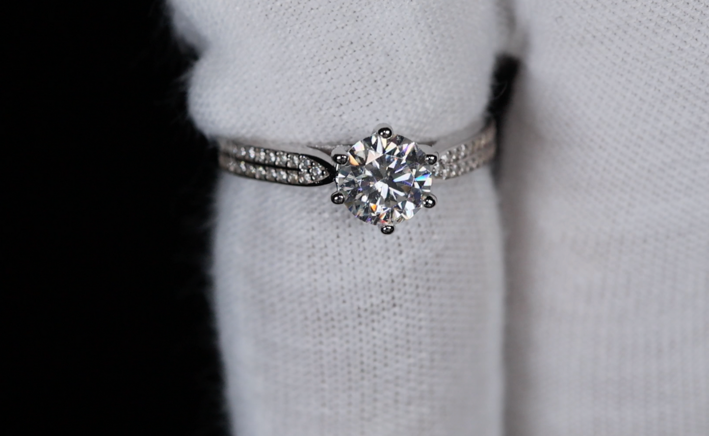 Womens Engagement Ring | Moissanite Ring For Women