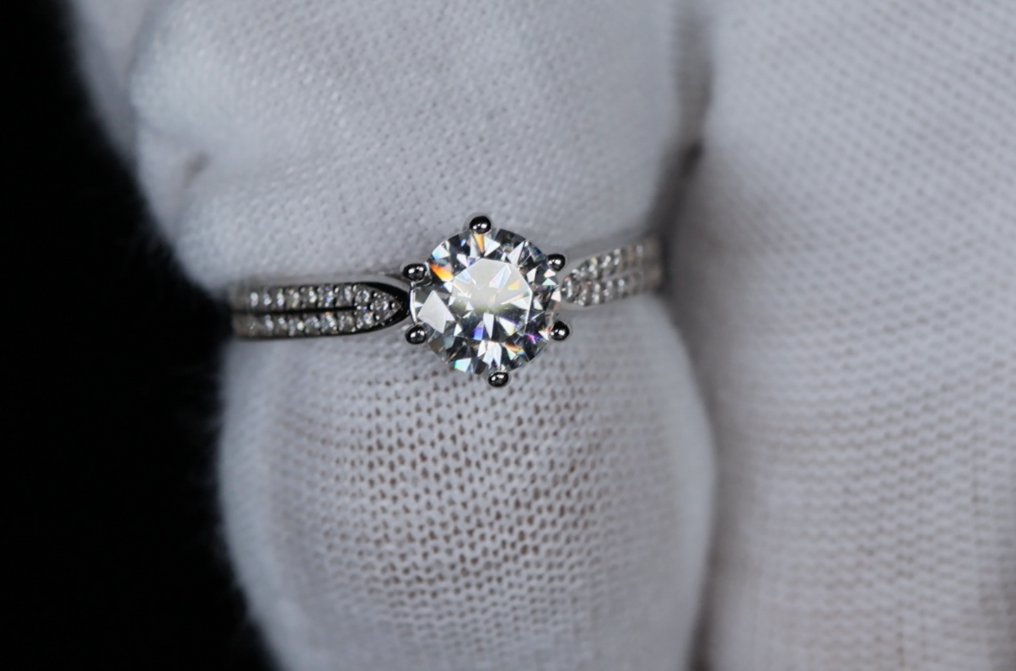 Womens Engagement Ring | Moissanite Ring For Women