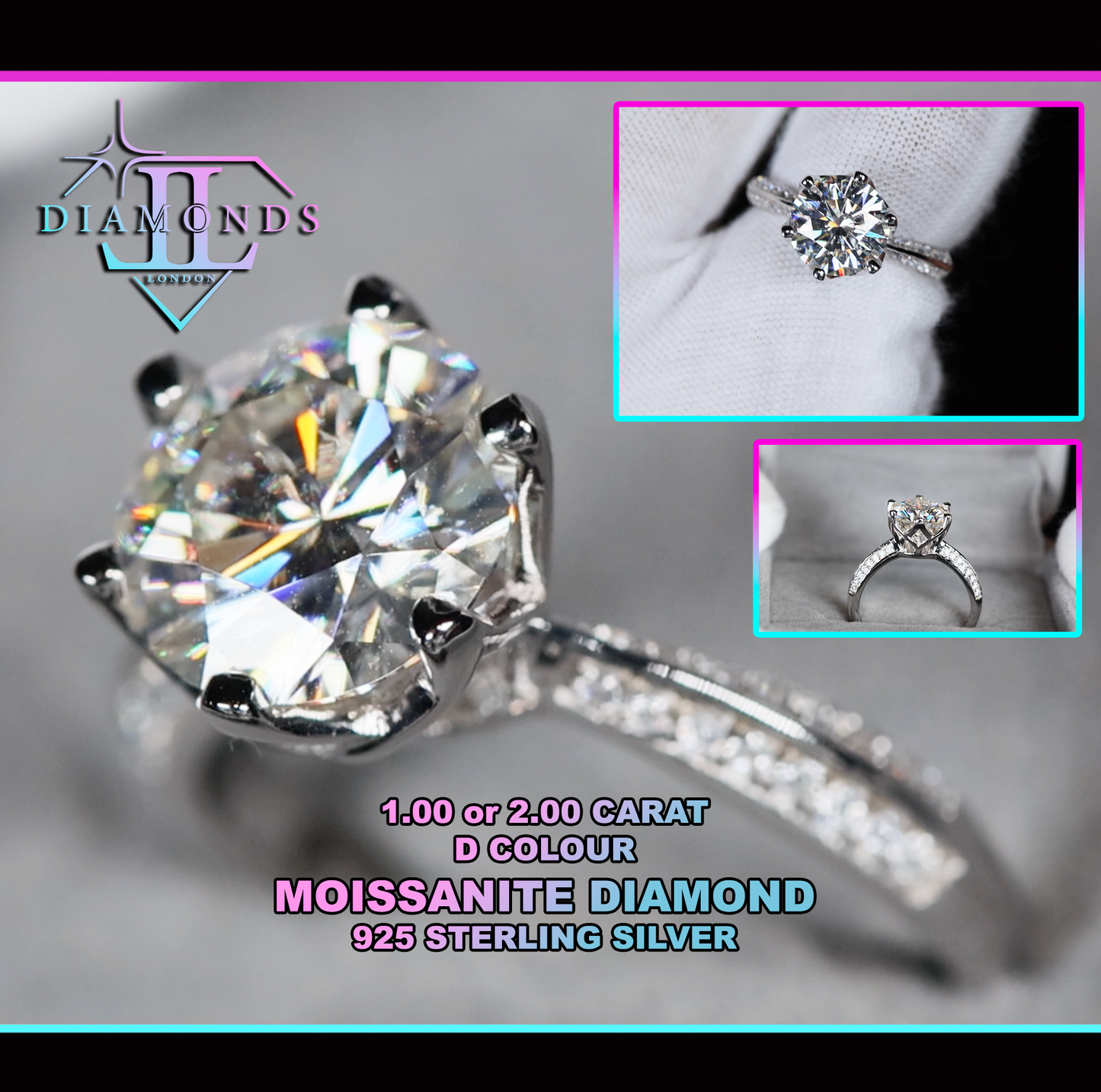 Moissanite Engagement Rings