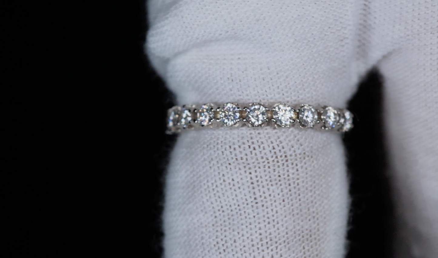 Moissanite Diamond Ring