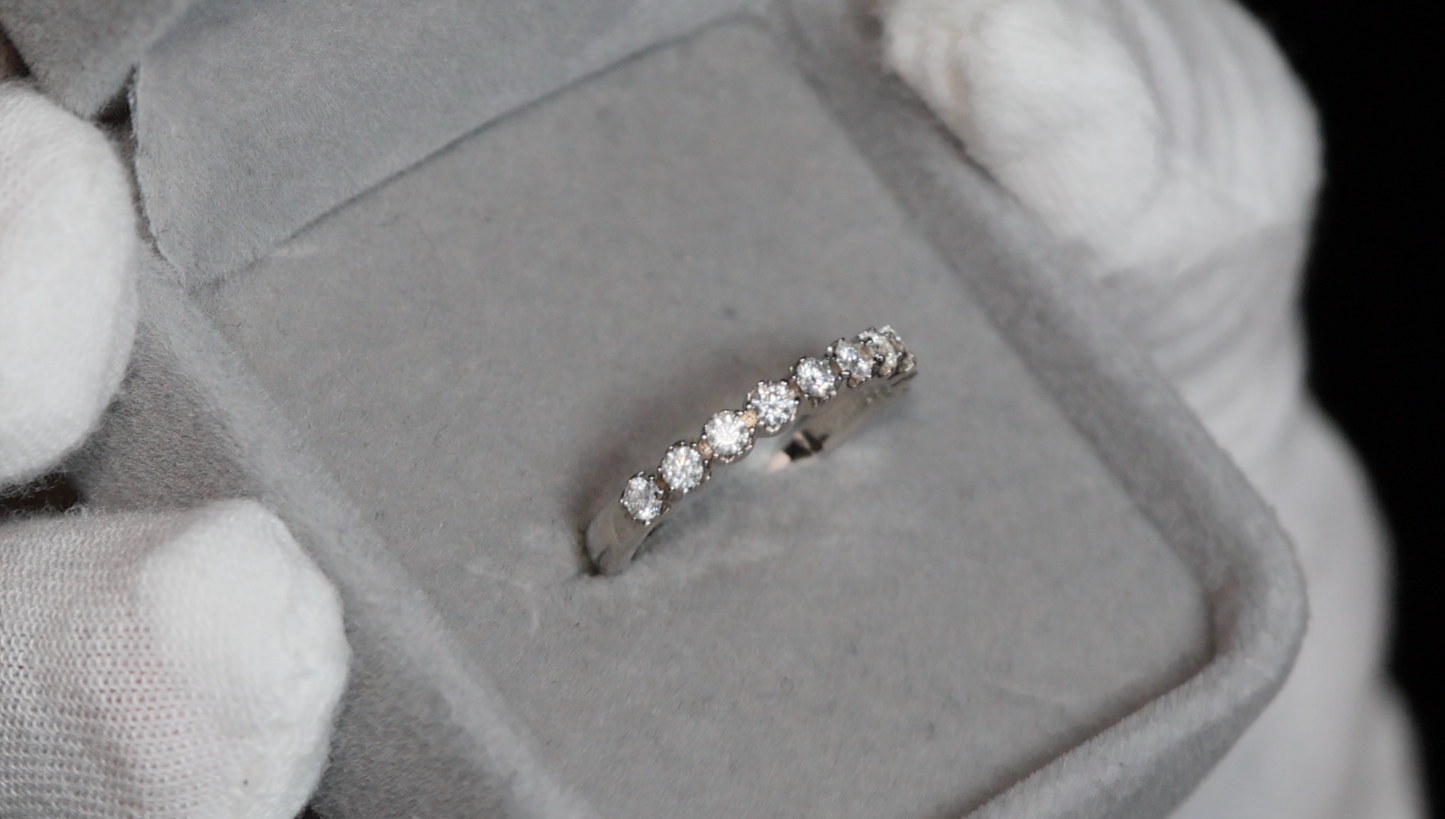 Womens Moissanite Ring