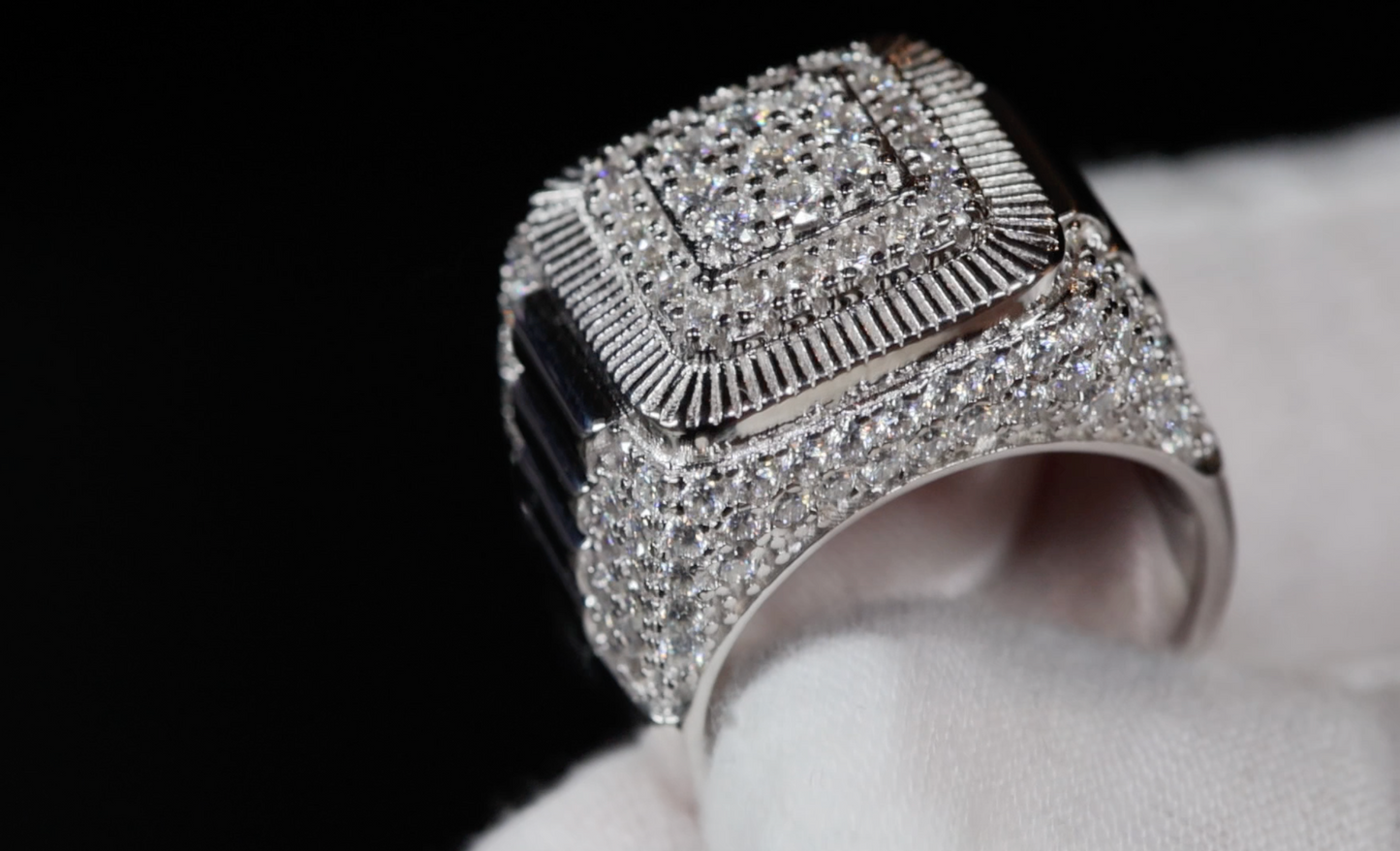 iced out ring for men