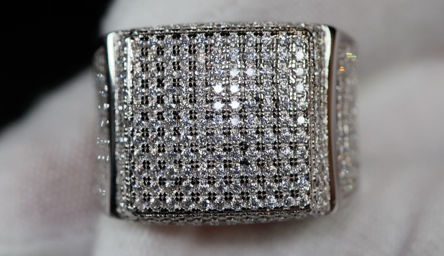 mens moissanite wedding rings