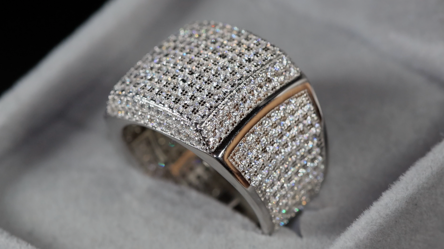 mens big diamond rings
