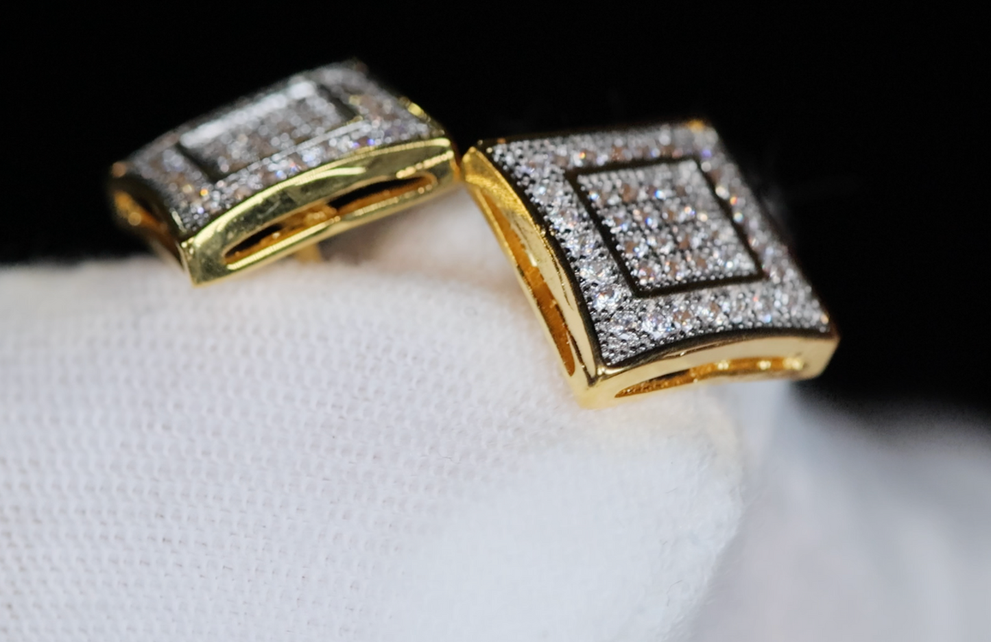 Womens Diamond Ear Studs | Mens Diamond Ear Studs | Gold Ear Studs