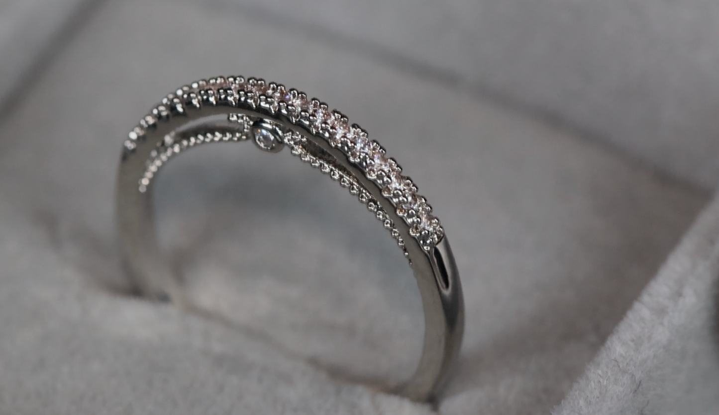 Womens Wedding Ring Set | Engagement Ring Set | Wedding Ring