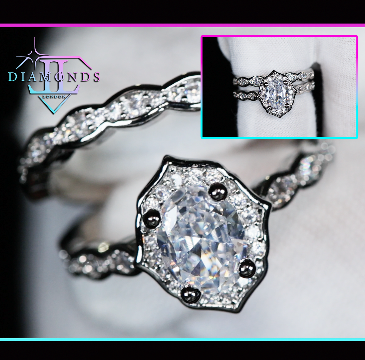 Oval Diamond Ring | Oval Ring | Oval Engagement Ring | Engagement Ring | Womens Ring