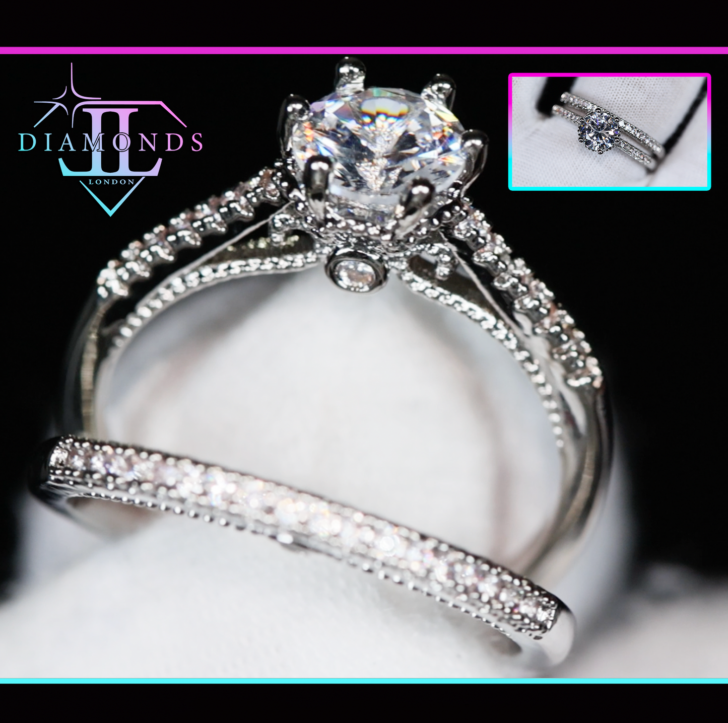 Womens Wedding Ring Set
