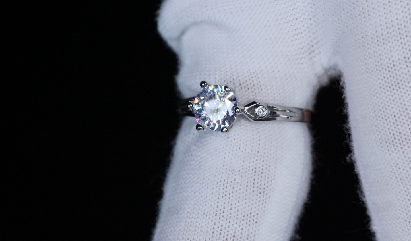 Womens Diamond Engagement Ring