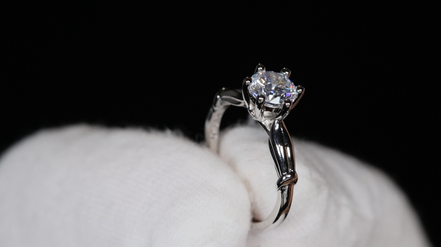 Womens Diamond Engagement Ring