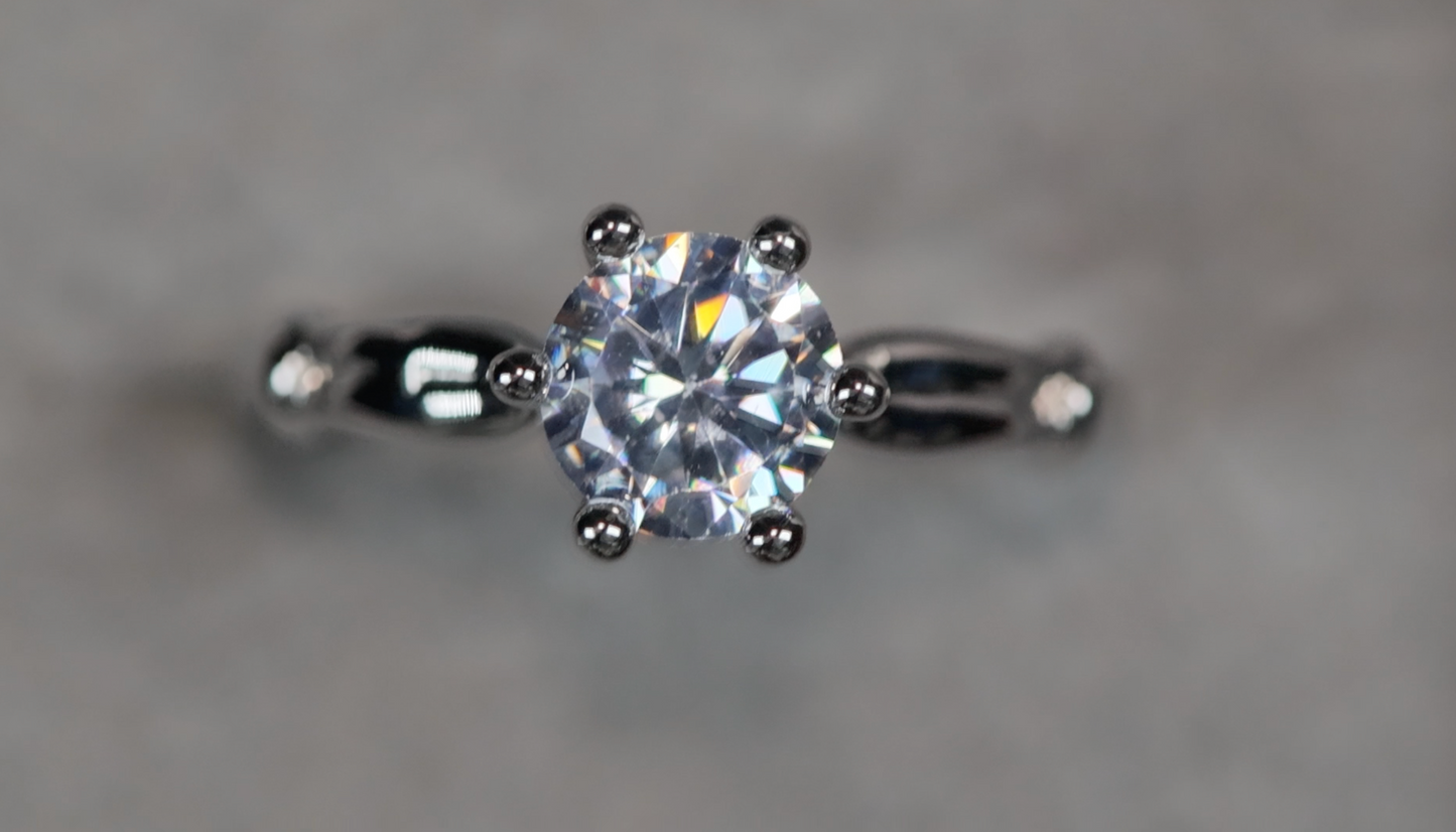 Womens Diamond Engagement Ring