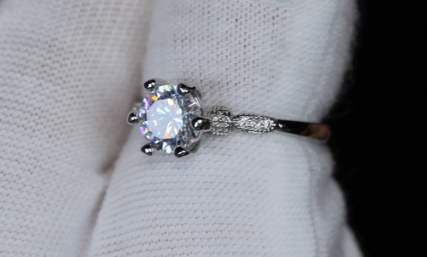 Womens Diamond Engagement Ring