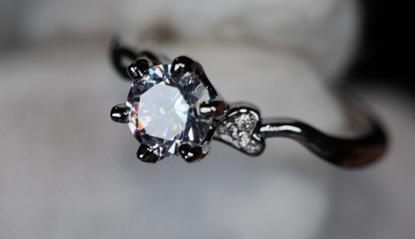 Womens Diamond Engagement Ring