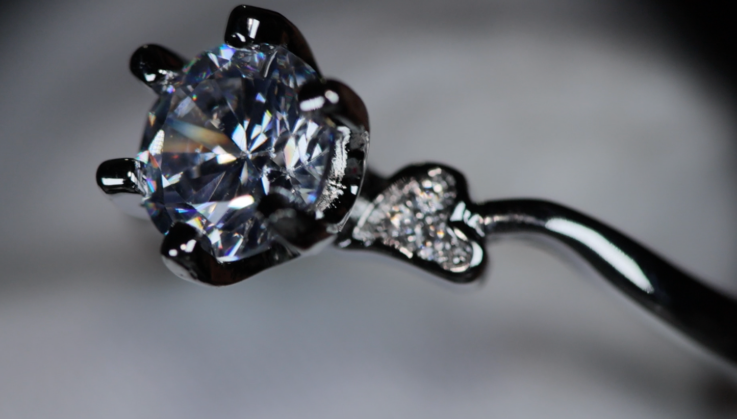 Womens Diamond Engagement Ring