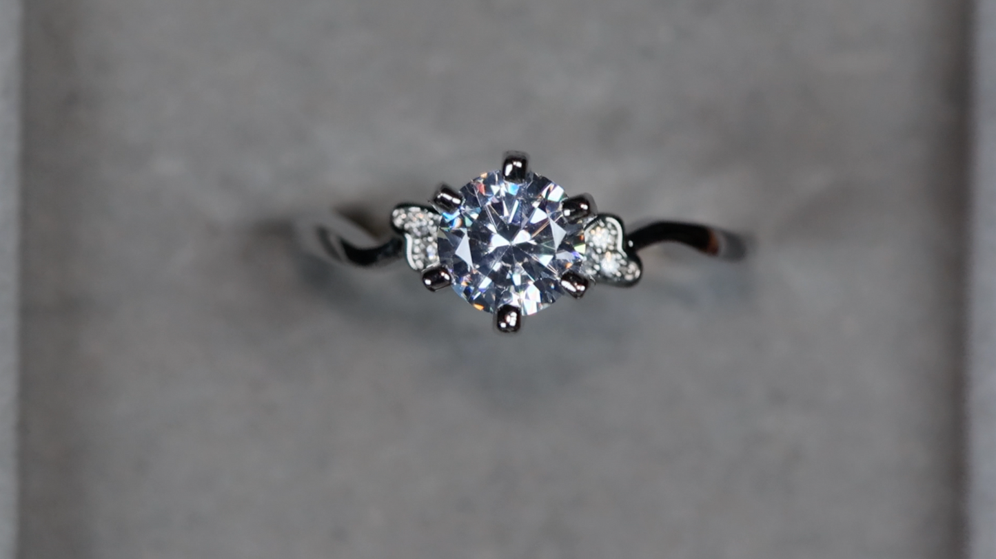 Womens Diamond Engagement Ring