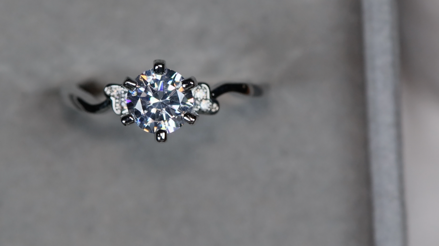 Womens Diamond Engagement Ring