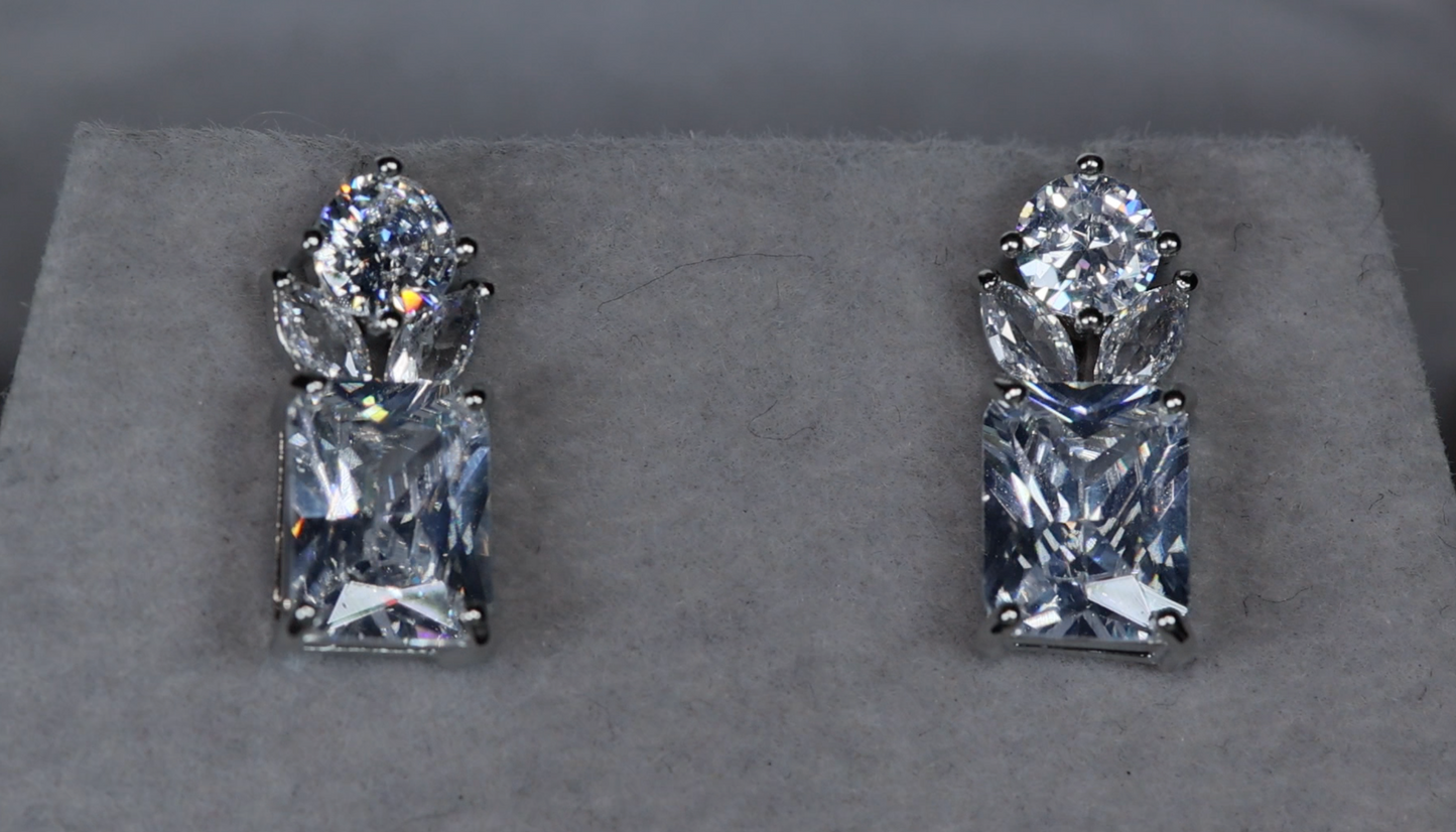 Womens Diamond Earrings